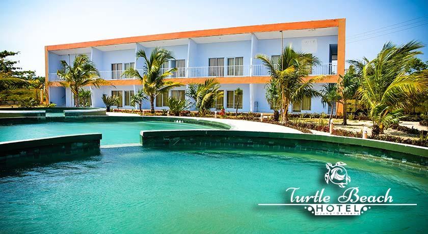 Turtle Beach Hotel Ujunggenteng ภายนอก รูปภาพ
